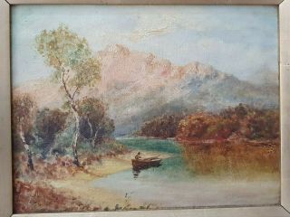 J.  M.  W.  Turner vintage art rare oil painting hand signed No print NR 2