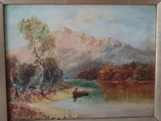 J.  M.  W.  Turner vintage art rare oil painting hand signed No print NR 6