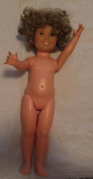Vintage,  Ideal 1972 Shirley Temple Doll,  17 " In Very Good Contition