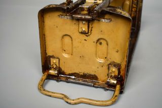 RARE WWII German MG34 MG42 Drum Carry Frame Tan Paint Matching Set 1943 2