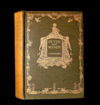 1911 Rare 1st Ed Book - Peter Pan - Peter And Wendy By James Matthew Barrie.