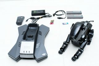 Sony Aibo Ers - 111 Rare Metallic Black [well Preserved] See Video