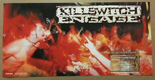 Killswitch Engage Rare 2002 Limited Promo Poster For Alive Cd Usa 24x12
