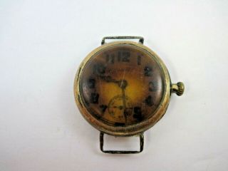 Vintage Illinois Watch Case Company Elgin Ramona 1 - 1/2 " Wrist Watch 20956139