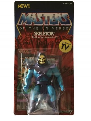 Masters Of The Universe Motu Adult Collector As Seen On Tv Skeletor Unique/rare