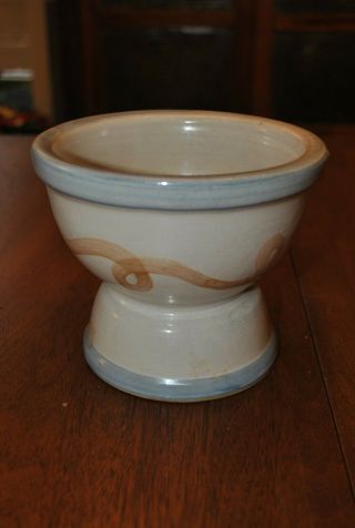 John B.  Taylor VINTAGE GRAPE Footed Fruit Bowl LOUISVILLE Stoneware 5 