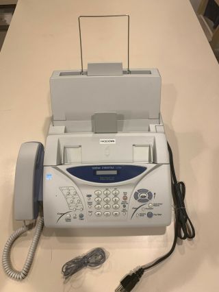 Brother Intellifax 1270e Fax Phone Copier Rarely From Home Office