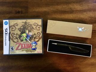 The Legend Of Zelda: Phantom Hourglass (nintendo Ds),  Rare Feather Stylus ✨mint✨