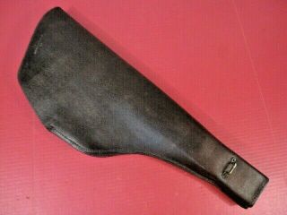 Wwii Us Army M1928 Tsmg Leather Rifle Scabbard For Harley Wla Milsco 1942 Rare 2