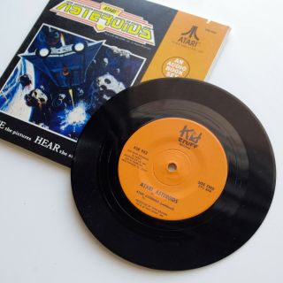 Story Of Atari Asteroids Book And Record - Kid Stuff Records Ksr - 942