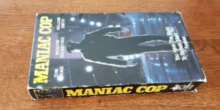 Vintage Maniac Cop VHS Video Tape Bruce Campbell Star Classics RARE Robert Z ' dar 2