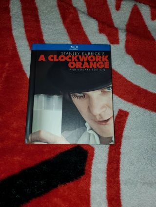 A Clockwork Orange - Blu - Ray - Digibook Book Packaging Rare And Oop Kubrick