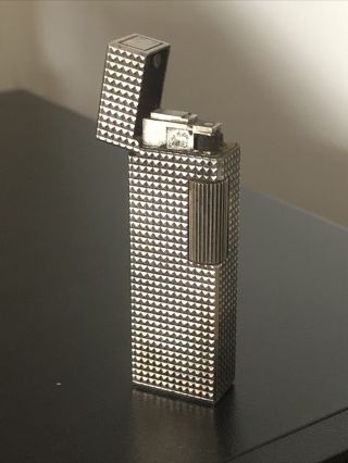 Vintage Silver Colibri Of London John Sterling Flame Lighter.  Foreign A/f Rare