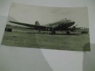Rare ? = Orig Photo = Japanese Manchukuo Iaf ? Nakajima L2d Tabby ? (c - 47 Dc - 3)