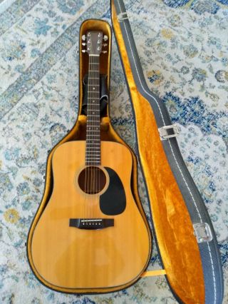 Vintage 1978 Takamine Ef - 340s Rare Guitar In With Pickup Built In