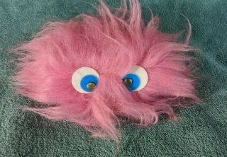 Vintage Pink Fuzzy Monster