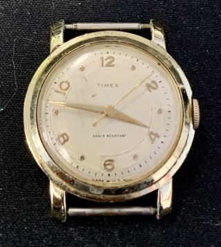 Timex Vintage 1975 Men’s Hand Wind Automatic Wristwatch Usa Made Please Read