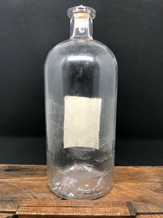 RARE Antique Espy Embalming Fluid Co.  Paper Label Poison Bottle Springfield,  OH 6