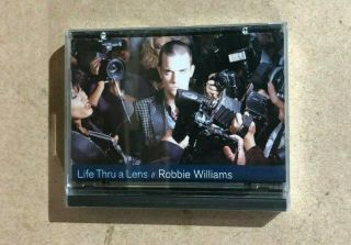 Robbie Williams - Life Thru A Lens Mini Disc Md Minidisc.  Uk P&p.  Rare