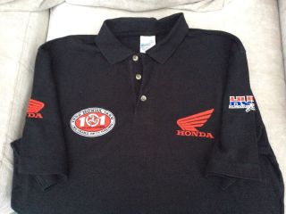 Honda Racing Race Team 1999 Shirt Size Xl Joey Dunlop Tt Isle Of Man Very Rare