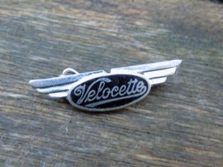 Vintage Rare Velocette Motorcycle Motor Bike Enamel Pin Badge