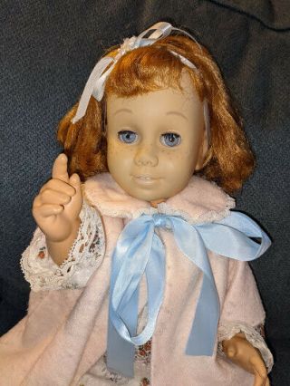 Chatty Cathy Doll Mattel Vintage Blonde W/blue Eyes