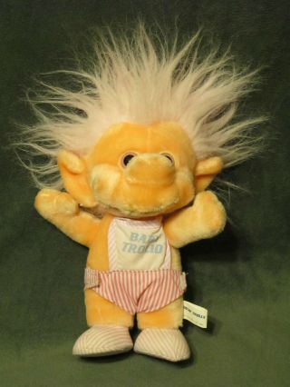 Vintage Chosun Baby Trolio Troll Doll Plush Toy Tags 10 " 1992