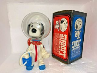 Vintage 1969 Apollo 11 Snoopy Nasa Moon Astronaut Doll Toy In Rare Orig Box