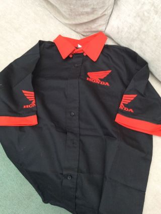 Honda Britain Race Team Shirt Size Xl Joey Dunlop Tt Isle Of Man Very Rare
