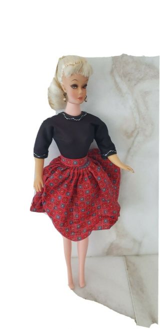 Vintage Barbie Bild Lilli Doll Clone Blonde Bild 11 " Blonde Banana Curl Ponytail