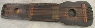 Antique Ukelin Zither Stringed Musical Instrument 1920s Manufactures Advertising