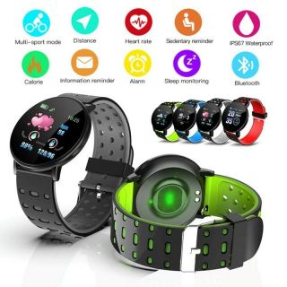 2021 Smart Watch Fitness Tracker Blood Pressure Men Waterproof Sport Watch