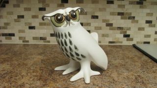 Strawberry Hill Pottery Canada Large Great Horned Owl Rare