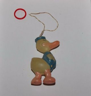 Vintage 1930s Antique Celluloid Toy Disney Donald Duck Figure Doll 2