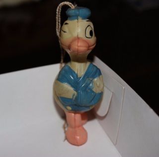 Vintage 1930s Antique Celluloid Toy Disney Donald Duck Figure Doll 3