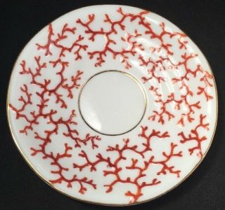 Rare KPM Porcelain Coral Pattern Cup & Saucer - Mid 19th Century 2