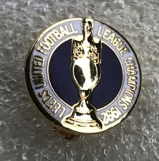 Rare & Old Leeds United Supporter Enamel Badge - 1992 League Champions