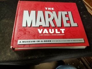 The Marvel Vault A Museum - In - A - Book With Rare Collectibles From Marvel Comics