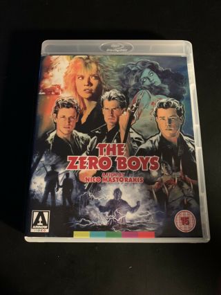 The Zero Boys (blu - Ray/dvd,  2016,  2 - Disc Set,  Arrow Video) W/ Booklet Rare Oop