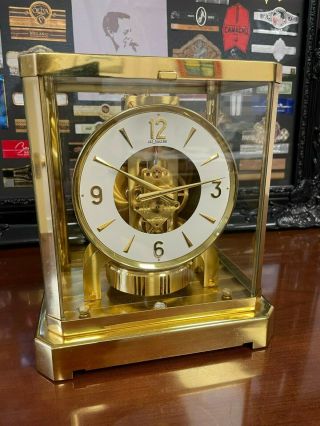 Rare Lecoultre & Cie Atmos Clock Caliber 528 - 8 Vxn Swiss 15 Jewels Jaeger
