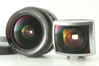 Rare " W/ Finder " Voigtlander Ultra Wide Heliar 12mm F5.  6 Aspherical Leica L