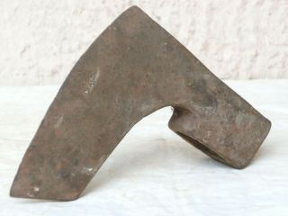 1.  08 Lbs/ 3.  94 " Early Antique Hand Forged Wrought Axe Head Hatchet Old Tool 19