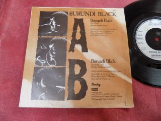 BURUNDI BLACK Burundi black RARE 7 