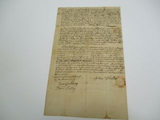 Historic Document Antique Signed Autograph Letter John Wheeler York 1775
