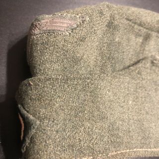 Rare German Wehrmacht WW2 Side Cap,  Uniform Overseas Cap,  marked 1941 3