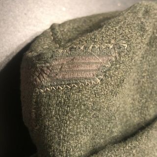 Rare German Wehrmacht WW2 Side Cap,  Uniform Overseas Cap,  marked 1941 4