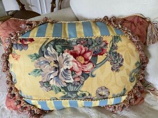 Decorator Pillow Silk/cotton Exquisite Hand - Made Decorator