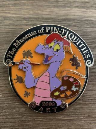Wdw Disney Museum Of Pin - Tiquities Figment Art 2009 Pin Event Le 60 Rare Htf