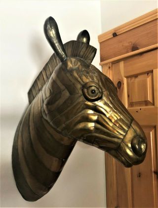Rare Vintage Sergio Bustamante Horse Brass Sculpture 33 Of 100
