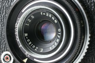 【RARE EXC,  5】Olympus Pen W Wide Black Half Frame Film Camera from Japan 252 2